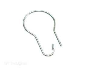 Upgrade Your Shower Experience | Silver Snap Closure Shower Curtain Rings Set of 12 Upgrade Your Shower Experience | Silver Snap Closure Shower Curtain Rings Set of 12