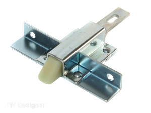 RV Designer Access Door Latch | For RV Baggage Doors | Monaco/ Tiffin Style | Durable Steel