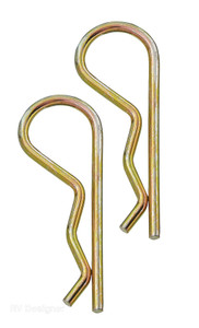 Secure Your Hitch Pin | Gold 1/2 Inch Diameter | Set Of 2