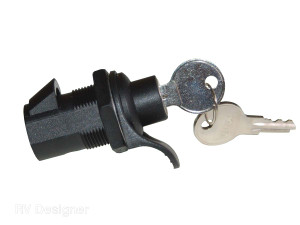 Secure baggage doors with ease | Lock Cylinder 1 Inch with 2 Keys