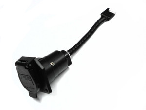 RV Pigtails 7-Way Pin to 4 Flat Trailer Wiring Adapter | Durable Design with Easy Installation