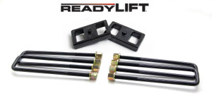 Enhance Your Towing/Hauling | ReadyLIFT Leaf Spring Block Kit | 1" Rear Lift | Fits GMC Sierra 2500 HD, Chevy Silverado 2500 HD Enhance Your Towing/Hauling | ReadyLIFT Leaf Spring Block Kit | 1" Rear Lift | Fits GMC Sierra 2500 HD, Chevy Silverado 2500 HD