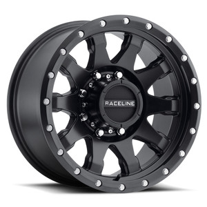 Raceline Wheel 934B-68012-06 934B Clutch; 16 Inch Diameter x 8 Inch Width; 5 x 114.3 Millimeter/5 x 4.50 Inch Bolt Pattern; 60 Degree Conical Seat Lug; -6 Millimeter Offset; 4.25 Inch Backspacing; 78.10 Millimeter Center Bore; 10 Spoke