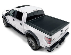 Enhance Your Ford F-250/F-350 | Retrax PowertraxONE MX Matte Black Tonneau Cover | Remote-controlled Locking System