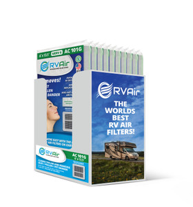 RV Air AC 101G Filter Display | Limited 90 Day Warranty