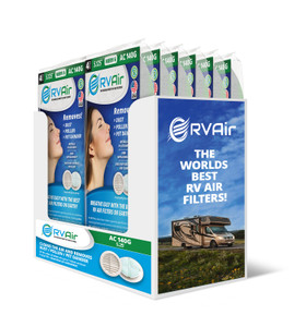 Premium RV Air AC Filter Display | Showcase AC 140G Models | Organize & Maximize Sales