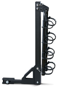 Heavy Duty Bike Rack | Holds 4 Bikes | 120lb Capacity | Foldable | Black
