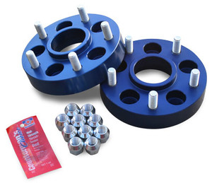 Ultimate Off-Road Upgrade | Spidertrax Jeep Wheel Adapter | Blue Anodized Aluminum | 5x114.3 to 5x127 Conversion | Made in USA