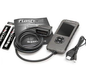 Superchips FlashCal Speedometer Calibrator | Gear Swap Correction up to 42 Inch Tires | Real Time Data Logging