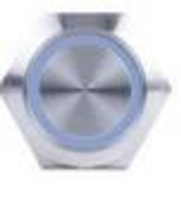 Sleek Blue Marine Push Button Switch | Momentary On/ Off | 10 Amp