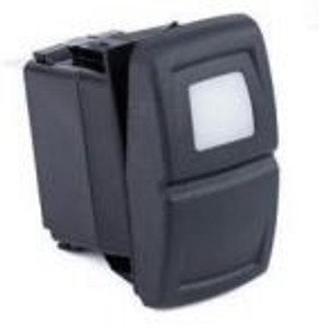 Tough, Marine Multi Purpose Switch | Contura XIV, Red Illuminated, SPDT, 12V, 20A, High Quality Design