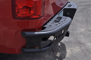 Ultimate Protection for 2007-2013 Silverado & Sierra 1500 | Addictive Desert Designs Bumper - Dimple R | Direct-Fit & Back-Up Sensor Cutouts