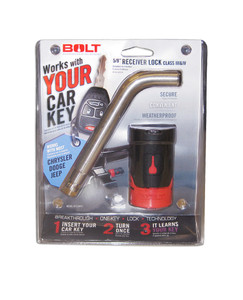 Ultimate Security Bent Trailer Hitch Pin for Class III/IV Hitches | Opens with Vehicle Ignition Key Ultimate Security Bent Trailer Hitch Pin for Class III/IV Hitches | Opens with Vehicle Ignition Key