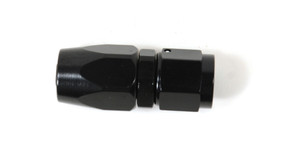 Premium -8AN Black Aluminum Hose End Fitting | Full Swivel Design | Lightweight & Reusable | 360° Rotation | Made in USA