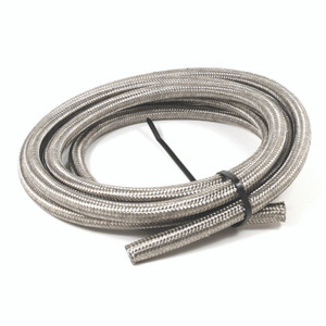 Ultimate Performance -8AN Braided Hose | 6ft Length | Stainless Steel Braid | For Hydrocarbon/Alcohol Fuels/Motor Oil/Coolant Ultimate Performance -8AN Braided Hose | 6ft Length | Stainless Steel Braid | For Hydrocarbon/Alcohol Fuels/Motor Oil/Coolant
