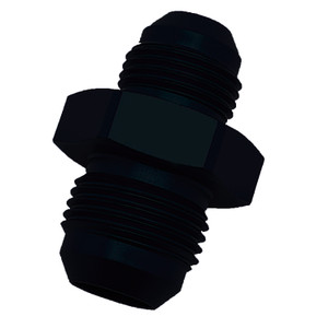 SpeedFX -8AN to -6AN Black Flare Reducer | Lightweight 6061 Aluminum | Leak Proof Seal SpeedFX -8AN to -6AN Black Flare Reducer | Lightweight 6061 Aluminum | Leak Proof Seal