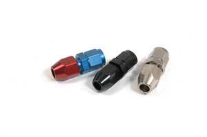 SpeedFX Adapter Fitting 5730613 Female; -6AN to 3/8 Inch; Red/Blue; Anodized Aluminum; Single