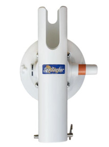 Pro Series Fishing Rod Holder | Single Long Butt Reel | Quick Installation | White Polyethylene Pro Series Fishing Rod Holder | Single Long Butt Reel | Quick Installation | White Polyethylene