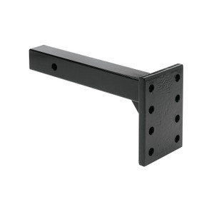 Heavy Duty Pintle Hook Mounting Plate | 2 Inch Receiver 12000lb Towing | Steel Solid Shank Heavy Duty Pintle Hook Mounting Plate | 2 Inch Receiver 12000lb Towing | Steel Solid Shank