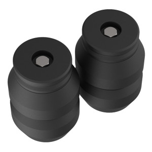 Timbren Helper Spring Kit DR1500DS SES Suspension Enhancement Systems; Rubber Spring; Frame Mount; AEON Hollow Rubber; With Helper Springs/Brackets/Hardware