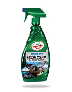 Turtle Wax . Interior Cleaner 50769 POWER OUT FRESH CLEAN; Kinetic New Car Scent; 23 Ounce Spray Bottle