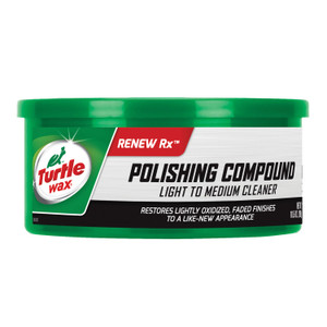 Revive Your Vehicle's Shine | Turtle Wax Renew RX Polishing Compound | Removes Oxidized Pigment & Dirt | Pre-Softened Paste Revive Your Vehicle's Shine | Turtle Wax Renew RX Polishing Compound | Removes Oxidized Pigment & Dirt | Pre-Softened Paste
