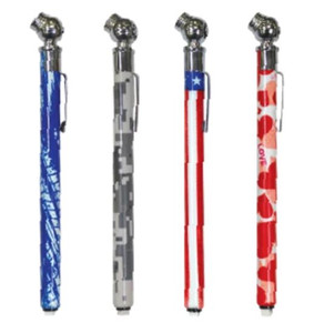 Chrome Plated Stick Tire Pressure Gauge | 10-50 PSI Range | Precision Manufactured | Analog Display