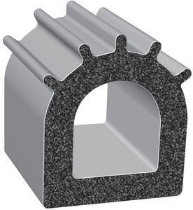 Stop Leaks with Trim-Lok Multi Purpose Weather Stripping | 25ft Roll | EPDM Rubber Stop Leaks with Trim-Lok Multi Purpose Weather Stripping | 25ft Roll | EPDM Rubber