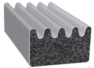 Black EPDM Sponge Rubber Weather Stripping | 25ft Roll, Adhesive Back, -20°F to 158°F Black EPDM Sponge Rubber Weather Stripping | 25ft Roll, Adhesive Back, -20°F to 158°F