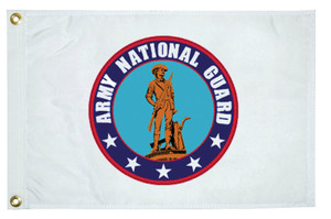Taylor Made Army National Guard Military Flag | 18x12 Inch Nylon Flag with Brass Grommets