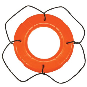 Taylor Made Orange 24 Inch Life Buoy | Most Durable Design w/ USCG Approval Taylor Made Orange 24 Inch Life Buoy | Most Durable Design w/ USCG Approval