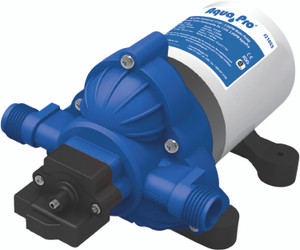 Aqua Pro Fresh Water Pump | Self-Priming 3 GPM 45 PSI | 115V With Thermal Protection & Strainer Aqua Pro Fresh Water Pump | Self-Priming 3 GPM 45 PSI | 115V With Thermal Protection & Strainer