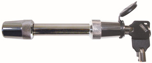 Trimax Locks Trailer Hitch Pin SXT5 Barbell Type; 5/8 Inch Diameter; 3-1/2 Inch Span; Use With Class V Hitches; With Keyed Lock; With Dust Cover; Stainless Steel; Single Trimax Locks Trailer Hitch Pin SXT5 Barbell Type; 5/8 Inch Diameter; 3-1/2 Inch Span; Use With Class V Hitches; With Keyed Lock; With Dust Cover; Stainless Steel; Single