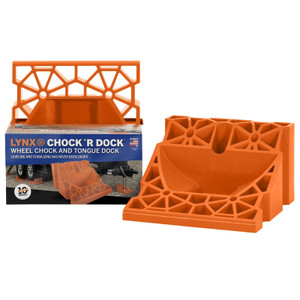 Secure Your RV | Copolymer Wheel Chock | Orange | For Travel Trailers, Motor Homes Secure Your RV | Copolymer Wheel Chock | Orange | For Travel Trailers, Motor Homes