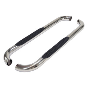 Upgrade Your Ride with TrailFX TFX Round Tube Side Steps | Polished Stainless Steel Design | Slip-Resistant Step Pads | Easy Installation & Lifetime Warranty Upgrade Your Ride with TrailFX TFX Round Tube Side Steps | Polished Stainless Steel Design | Slip-Resistant Step Pads | Easy Installation & Lifetime Warranty