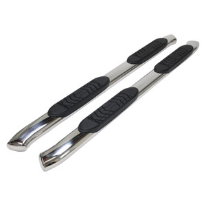 Upgrade Your Ram 1500 | 5' Polished Stainless Nerf Bars | Slip-Resistant Step Pads | Seamless Look