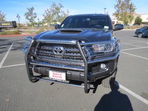 Enhance Your Toyota Tacoma with TrailFX Grille Guard | Polished Stainless Steel Build, Easy Install