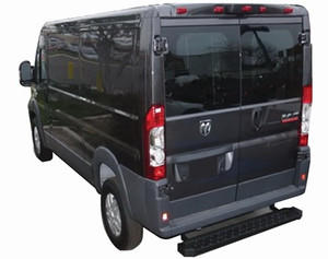 Enhance Your Ram Van | TrailFX Rear Step Bars | Non-Slip Tread | Black Mild Steel Enhance Your Ram Van | TrailFX Rear Step Bars | Non-Slip Tread | Black Mild Steel