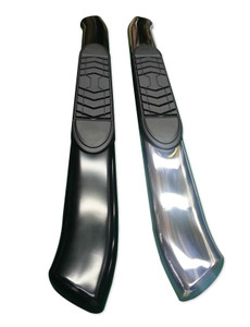 TrailFX Point of Purchase Display | Sample of 5 Inch Oval Bent Stainless Steel Bars | Limited 90 Day Warranty TrailFX Point of Purchase Display | Sample of 5 Inch Oval Bent Stainless Steel Bars | Limited 90 Day Warranty