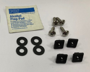 Upgrade with TrailFX 8711H Bug Shield Mounting Kit | Steel Brackets, Stainless Screws