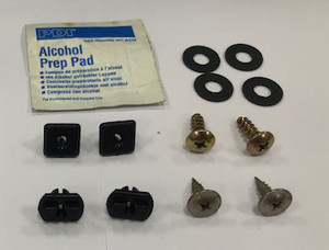 Upgrade with TrailFX Bug Shield Mounting Hardware | Direct Replacement for 8712H | Durable Steel Brackets