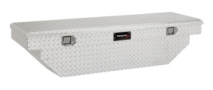 TrailFX Diamond Tread Crossover Tool Box | Durable Aluminum | Angled Design | 8.0 cu ft Capacity TrailFX Diamond Tread Crossover Tool Box | Durable Aluminum | Angled Design | 8.0 cu ft Capacity