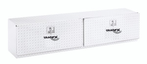 Enhance Your Truck with TrailFX Diamond Tread Top Mount Tool Box | Stylish, Durable, Aluminum Construction