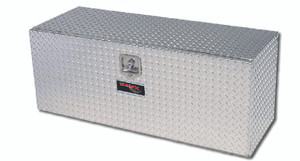 TrailFX Bright Diamond Tread Aluminum Underbody Tool Box | Maximum Security for Your Truck | 9.0 Cubic Feet Capacity