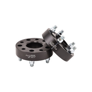 Upgrade Your Ride | FX Wheel Spacer Set | Enhance Your 2011-2024 Dodge Durango & Jeep Models | Hub Centric, Anodized Black Finish