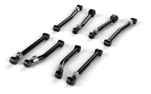 2007-2018 Wrangler JK | Tubular Control Arm Set | Adjustable Flexarm | Premium Black Coating 2007-2018 Wrangler JK | Tubular Control Arm Set | Adjustable Flexarm | Premium Black Coating