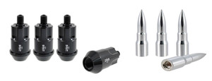 True Spike 1/2x20 Wheel Lock Set | Black Acorn Lug Nut Locks True Spike 1/2x20 Wheel Lock Set | Black Acorn Lug Nut Locks