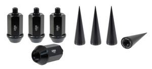 Upgrade Your Ride with True Spike Black Lug Nuts | 7/16x20 Thread | Acorn Design | Set of 4 Upgrade Your Ride with True Spike Black Lug Nuts | 7/16x20 Thread | Acorn Design | Set of 4