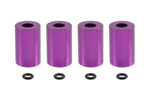 Purple Aluminum Lug Nut Sleeves | Fits 51mm Nuts | Set of 4 | True Spike Purple Aluminum Lug Nut Sleeves | Fits 51mm Nuts | Set of 4 | True Spike