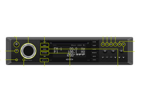 ASA Electronics AM/FM Radio | Bluetooth Ready | Remote Control | DVD/CD Player | App Control | RV Use | 3 Speaker Zones ASA Electronics AM/FM Radio | Bluetooth Ready | Remote Control | DVD/CD Player | App Control | RV Use | 3 Speaker Zones